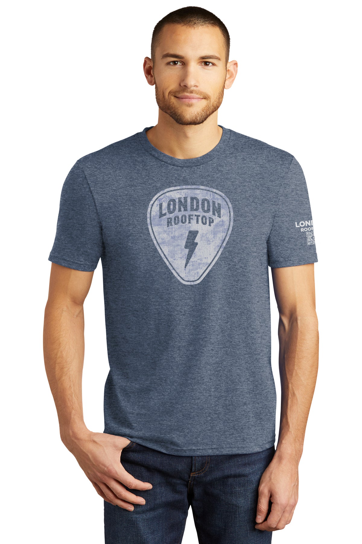 London Rooftop® Guitar Pick Tee
